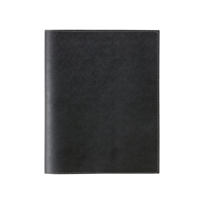 Brepols Concorde Agenda met Spiraal. 7 dagen per 2 pagina's. zwart