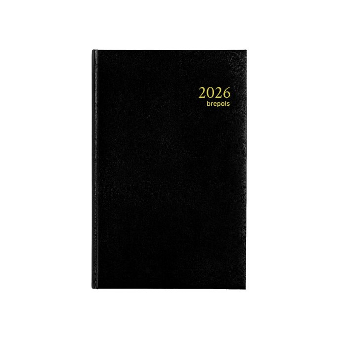 Brepols Saturnus Kort Agenda. 1 dag per pagina. zwart Brepols Saturnus Kort Agenda. 1 dag per pagina. zwart