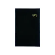 BREPOLS Saturnus Kort Agenda 2026 2 dagen per pagina zwart BREPOLS Saturnus Kort Agenda 2026 2 dagen per pagina zwart