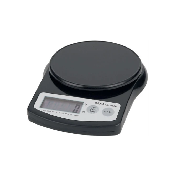 Briefweger Maul alpha 500g zwart