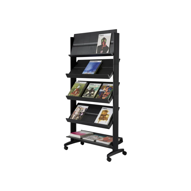 Paperflow Mobiele Folderhouder Zwart Paperflow Mobiele Folderhouder Zwart