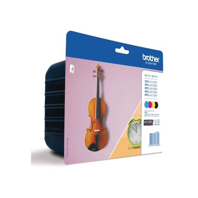 BROTHER LC127XLVALBPDR - zwart geel cyaan magenta - origineel - inktcartridge (set 4 stuks)