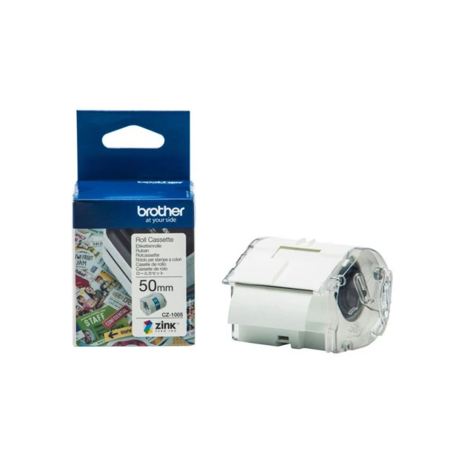 BROTHER CZ1005 Tape 50 mm Wit BROTHER CZ1005 Tape 50 mm Wit