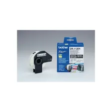 BROTHER DK-11204 Labels Papier 17 x 54 mm Zwart op Wit (rol 400 stuks) BROTHER DK-11204 Labels Papier 17 x 54 mm Zwart op Wit (rol 400 stuks)