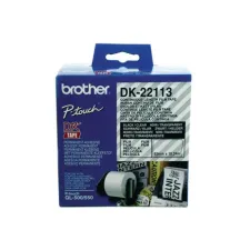 BROTHER DK-22113 Labels Papier 62 mm Transparant BROTHER DK-22113 Labels Papier 62 mm Transparant