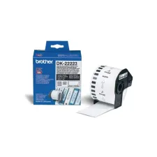BROTHER DK-22223 Labels Papier 50 mm Zwart op Wit (rol 3048 meter) BROTHER DK-22223 Labels Papier 50 mm Zwart op Wit (rol 3048 meter)