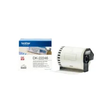 BROTHER DK22246 Etiketrol 103 mm x 304 mm (rol 48 meter) BROTHER DK22246 Etiketrol 103 mm x 304 mm (rol 48 meter)