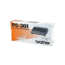Brother PC-301 printcassette met donorrol zwart (origineel)