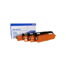 BROTHER Drum DR-241CL CMYK (cyaan geel magenta en zwart) (pak 4 stuks) BROTHER Drum DR-241CL CMYK (cyaan geel magenta en zwart) (pak 4 stuks)