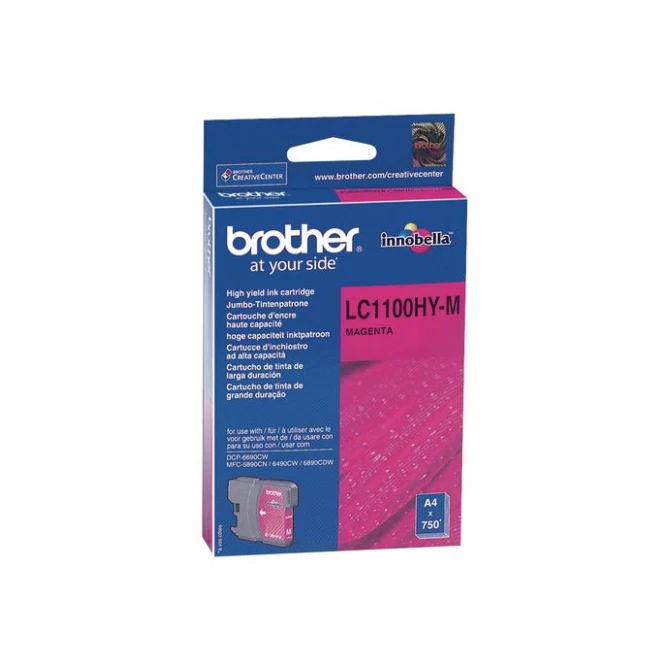 Inkjet Brother LC-1100HYM HC magenta Inkjet Brother LC-1100HYM HC magenta