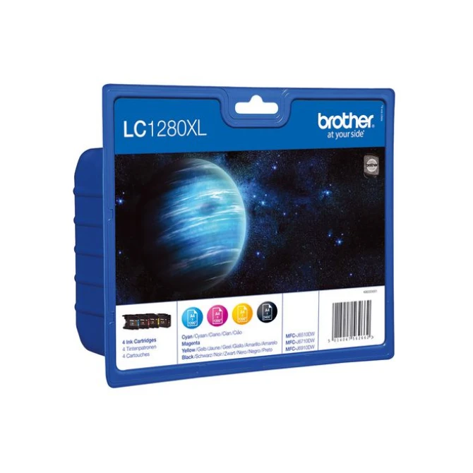 Inkjet Brother LC-1280XLVALBP B/CMY/pk4