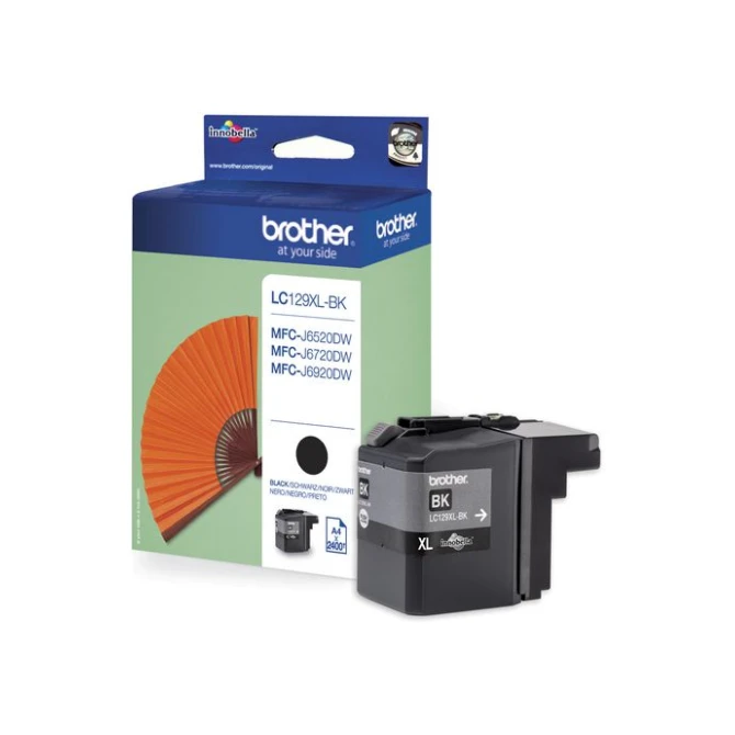 Inkjet Brother LC-129XL 24K zwart Inkjet Brother LC-129XL 24K zwart