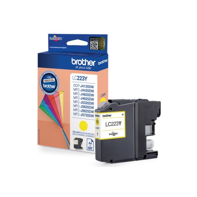 BROTHER Inkjet LC-223Y geel BROTHER Inkjet LC-223Y geel