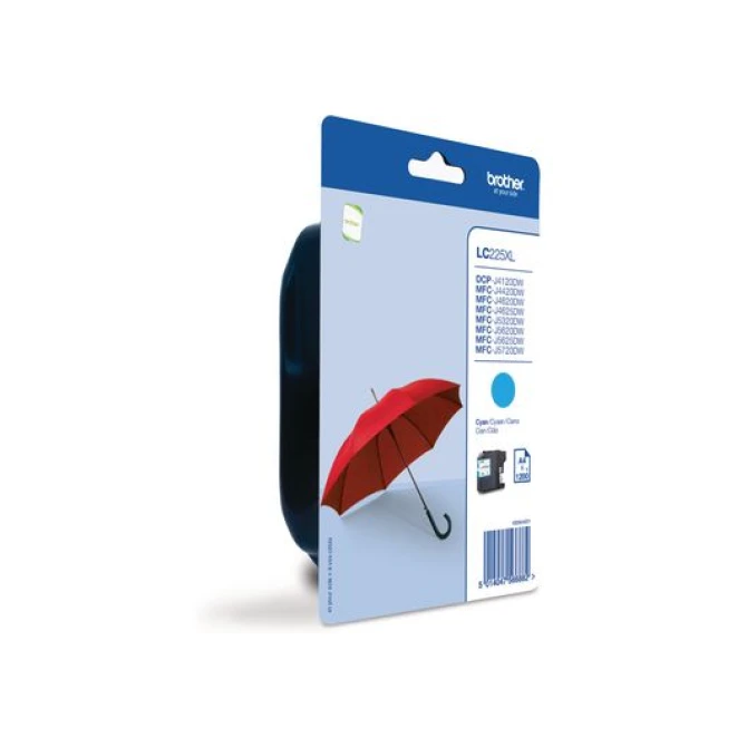 Inkjet Brother LC-225XLC cyan Inkjet Brother LC-225XLC cyan