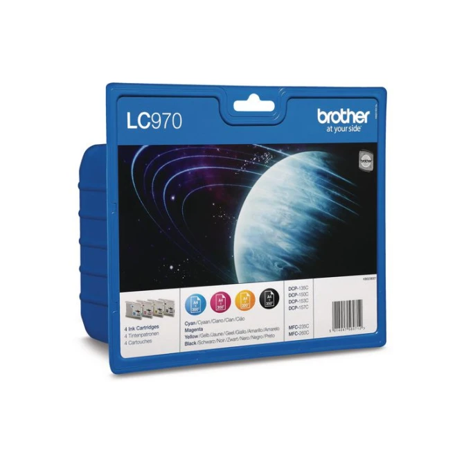 BROTHER Multipack Inktjet LC-970VALBP B/C/M/Y BROTHER Multipack Inktjet LC-970VALBP B/C/M/Y