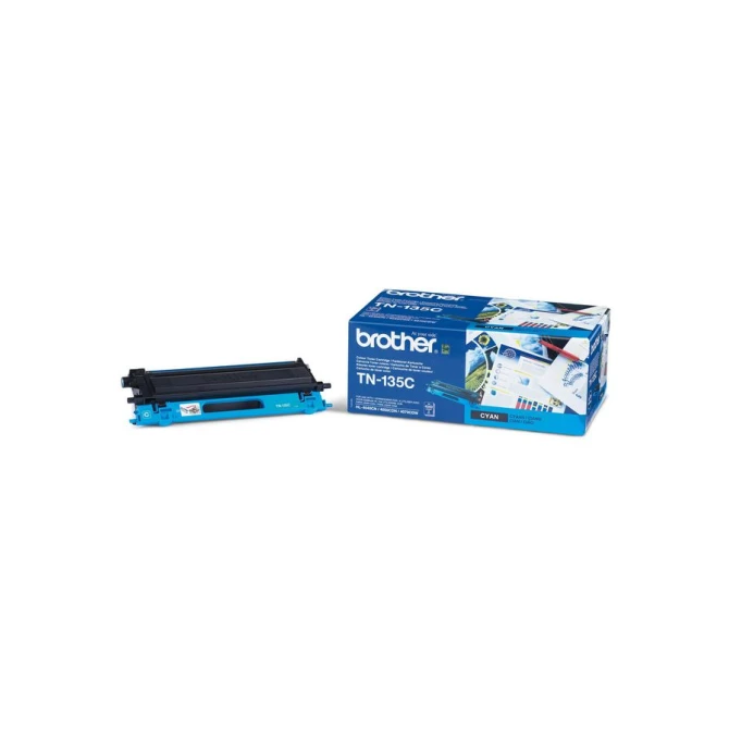 BROTHER TN-135C Toner Hoog Rendement Cyaan BROTHER TN-135C Toner Hoog Rendement Cyaan