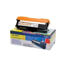 BROTHER TN-320Y Toner Geel BROTHER TN-320Y Toner Geel