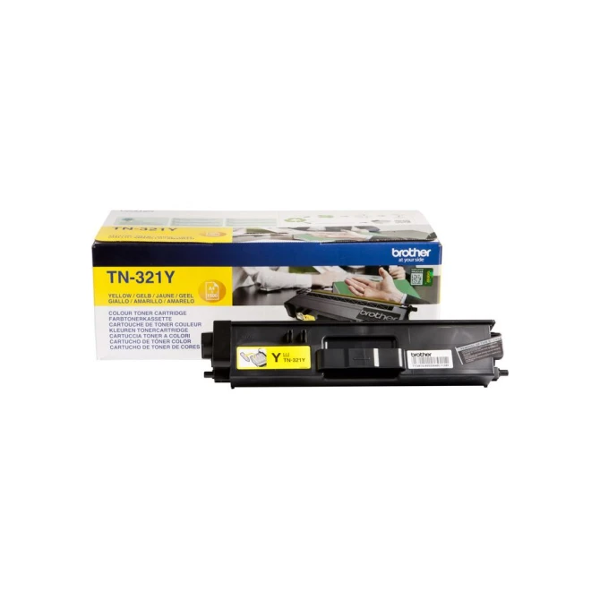BROTHER TN-321Y Toner Hoog Rendement Geel