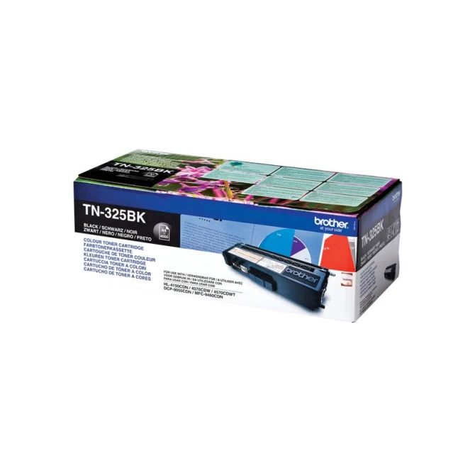 BROTHER TN-325BK Toner Hoog Rendement Zwart