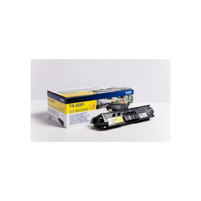 BROTHER TN-329Y Toner Hoog Rendement Geel