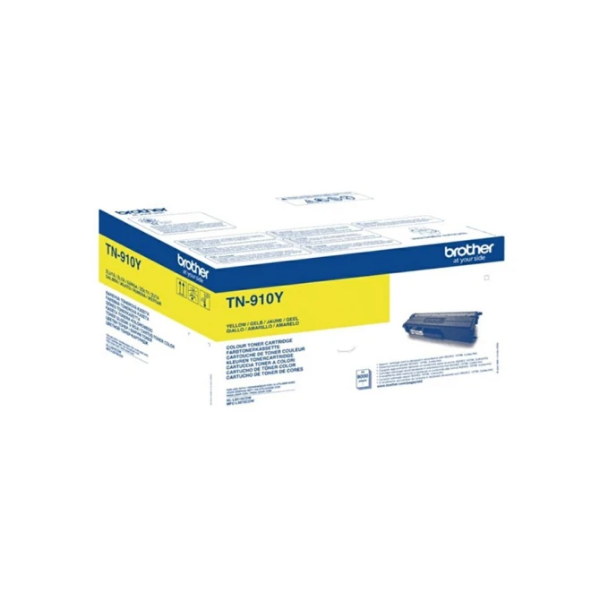 BROTHER TN-910Y Ultra Jumbo Toner Hoog Rendement Geel