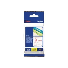 BROTHER TZe-222 Tape 9 mm x 8 m Rood op Wit BROTHER TZe-222 Tape 9 mm x 8 m Rood op Wit