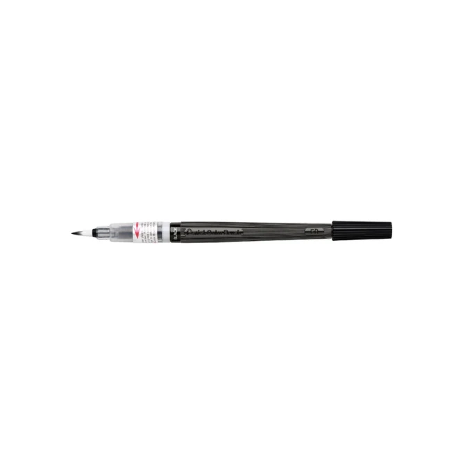 Pentel Brushpen Pentel XGFL zwart/ds12 (1 doos x 12 stuks)