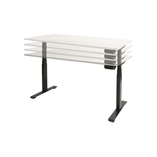 Bureau Dextro Plus 160x80 Honey/Zwart