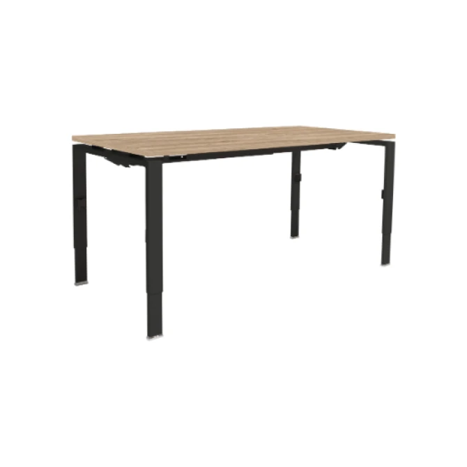 Bureau Linesto N4 140x80cm honey/zw