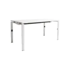 Bureau Linesto N4 140x80cm wit/wit Bureau Linesto N4 140x80cm wit/wit