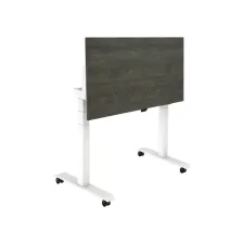 Staples Choice Bureau elektrisch Opklapbaar 160 x 80 cm Logan Eiken Blad Witte Poten Staples Choice Bureau elektrisch Opklapbaar 160 x 80 cm Logan Eiken Blad Witte Poten