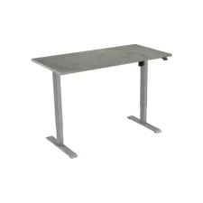 Bureau elektrisch 120X80cm Oxyd Blad Aluminium Poten Bureau elektrisch 120X80cm Oxyd Blad Aluminium Poten