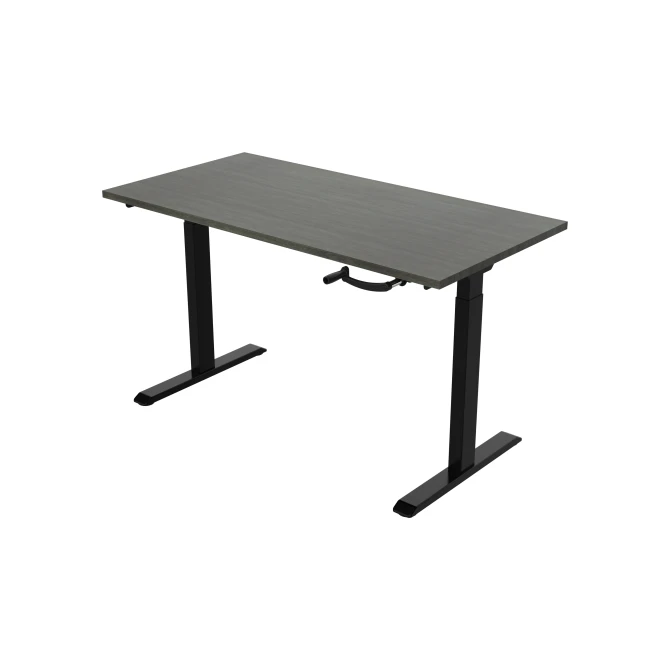 Bureau slinger 120X80cm Logan Eiken Blad Zwarte Poten Bureau slinger 120X80cm Logan Eiken Blad Zwarte Poten