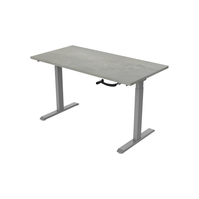 Bureau slinger 140X80cm Oxyd Blad Aluminium Poten Bureau slinger 140X80cm Oxyd Blad Aluminium Poten
