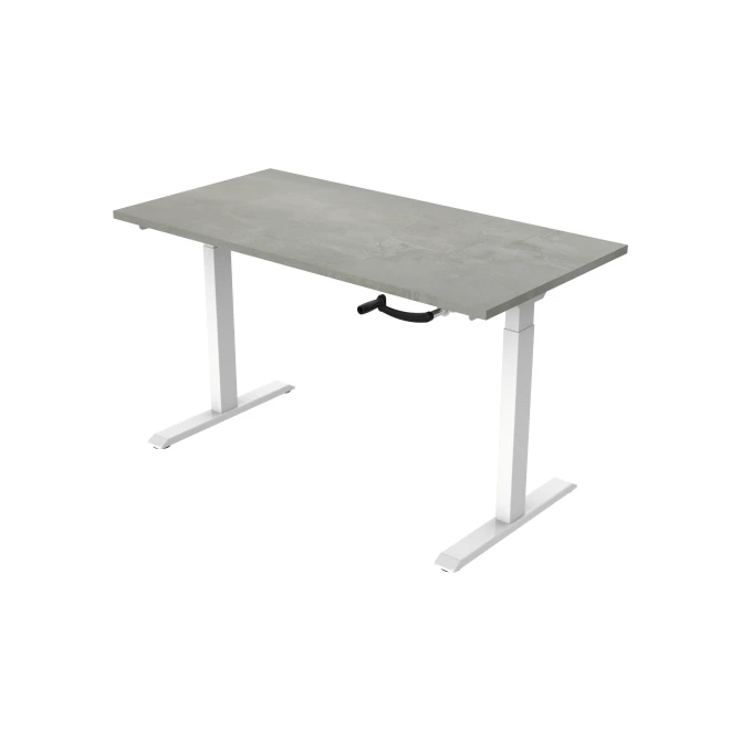 Bureau slinger 140X80cm Oxyd Blad Witte Poten Bureau slinger 140X80cm Oxyd Blad Witte Poten