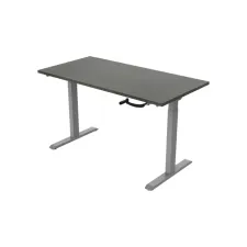 Bureau slinger 160X80cm Logan Eiken Blad Aluminium Poten
