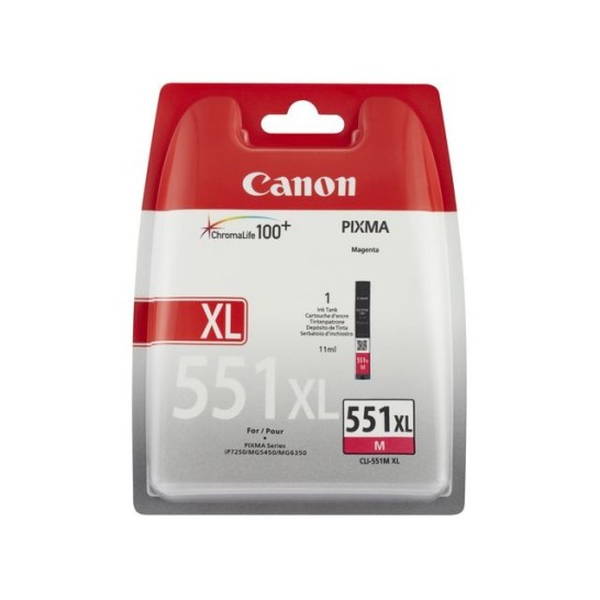 CANON CLI-551XLM HC Inktcartridge Magenta