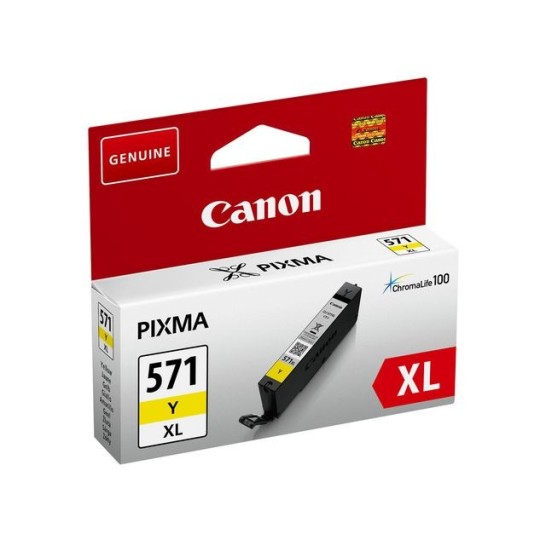 CANON CLI-571XL Inktcartridge Geel