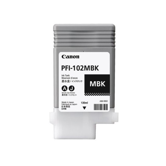 CANON PFI-102 Inktcartridge Mat zwart