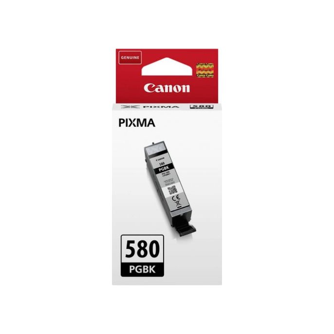 CANON PGI-580 Inktcartridge Zwart (blister 1 stuk)