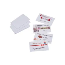 COLOP e-mark Plastic Kaart Bedrukbaar 85.5 x 54 mm (1 pak x 50 stuks) COLOP e-mark Plastic Kaart Bedrukbaar 85.5 x 54 mm (1 pak x 50 stuks)