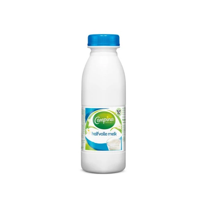 Campina Halfvolle melk petfles 500 ml (pak 6 x 500 milliliter) Campina Halfvolle melk petfles 500 ml (pak 6 x 500 milliliter)