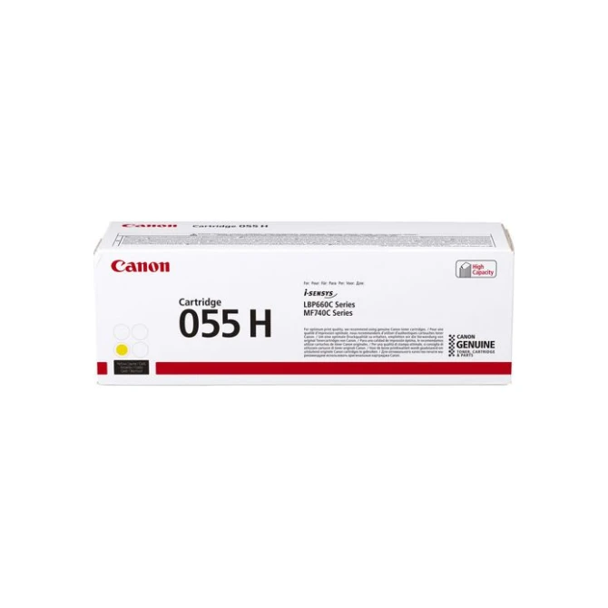 CANON 055 Toner Hoog Capaciteit Geel
