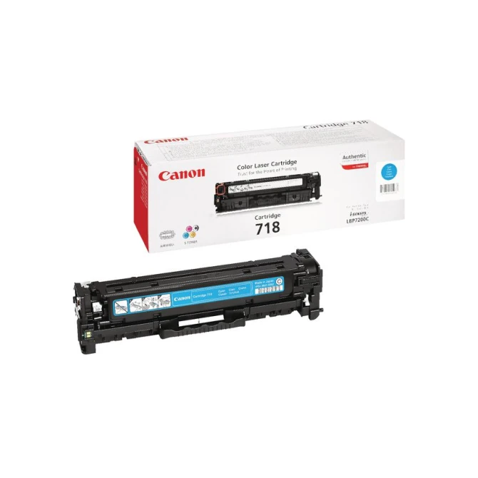 CANON 718 Toner Cyaan CANON 718 Toner Cyaan