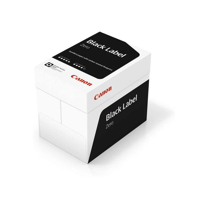 CANON Black Label Zero Papier A4 75 g/m² Wit (doos 5 x 500 vel) CANON Black Label Zero Papier A4 75 g/m² Wit (doos 5 x 500 vel)