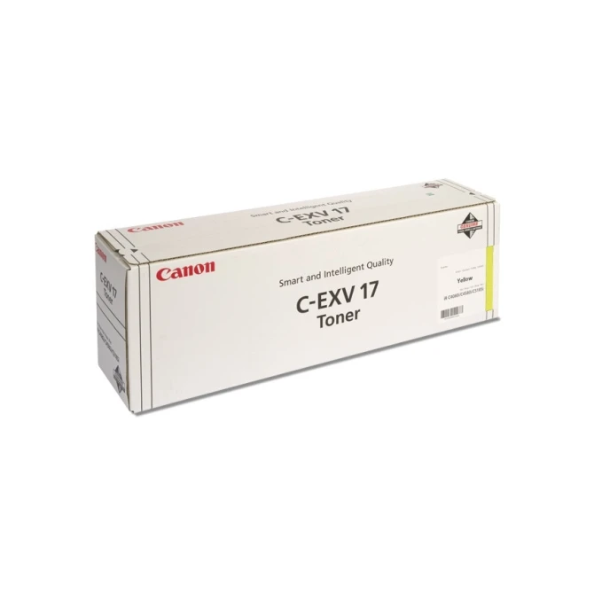 Canon C-EXV17 Toner. Geel