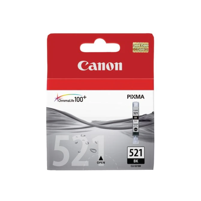 CANON CLI-521 Inktcartridge Zwart CANON CLI-521 Inktcartridge Zwart