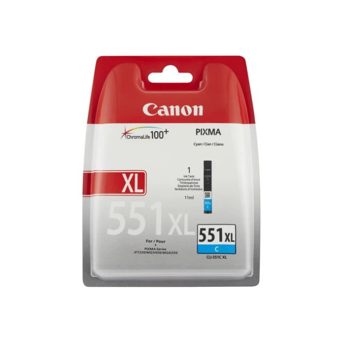CANON CLI-551XL Inktcartridge Cyaan CANON CLI-551XL Inktcartridge Cyaan