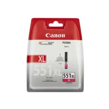 CANON CLI-551XLM HC Inktcartridge Magenta CANON CLI-551XLM HC Inktcartridge Magenta