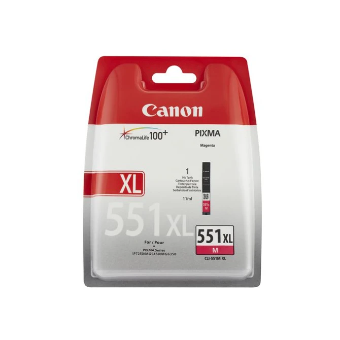 CANON CLI-551XLM HC Inktcartridge Magenta